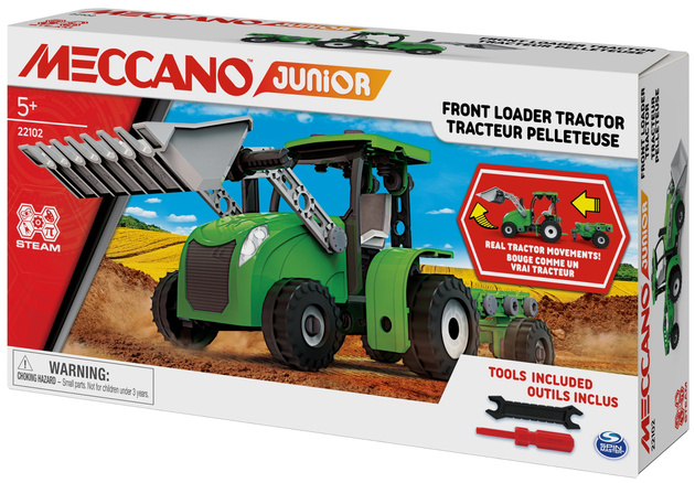 Traktor pojazd do złożenia Meccano Junior