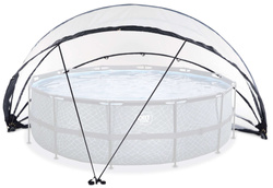 Uniwersalne zadaszenie kopuła naziemna do basenu ogrodowego ECO 550cm