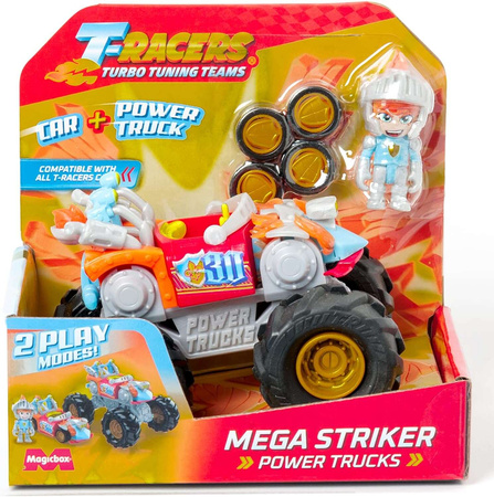 Zestaw T-Racers Power Trucks Mega Striker oraz Turbo Digger Pojazdy 2w1