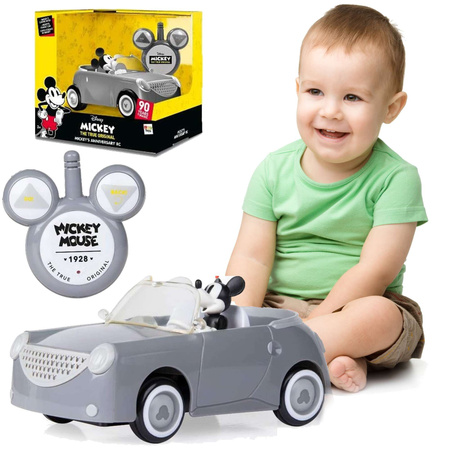 Disney Duży Samochód zdalnie sterowany Pojazd Original + pilot RC Figurka Myszka Mickey Miki 