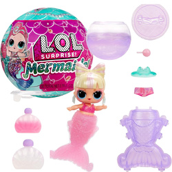 L.O.L. Surprise Mały Zestaw błękitna kula Mermaids  laleczka + 8 Niespodzianek