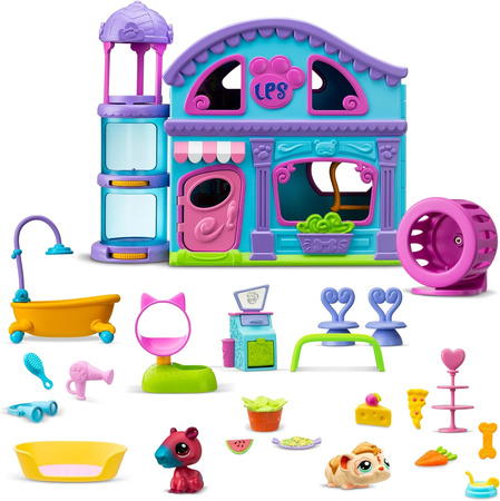 Zestaw Littlest Pet Shop Dom zwierzaków figurki + akcesoria