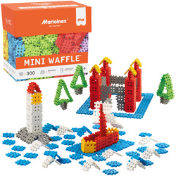 Klocki konstrukcyjne Mini Waffle zestaw 300 elementów Marioinex