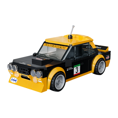 Klocki konstrukcyjne CaDA wyścigówka Samochód wyścigowy Fiat 131 Abarth Auto sportowe 254 elementy