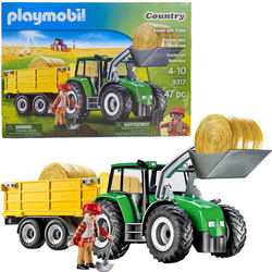 Playmobil Country Traktor z przyczepą 47 elementów 