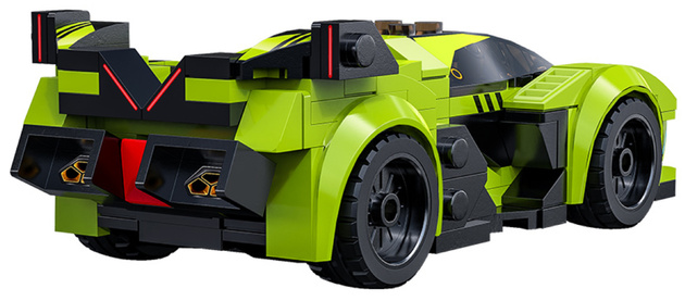 Klocki konstrukcyjne CaDA wyścigówka Samochód wyścigowy Chrono Blade Auto sportowe 157 elementów