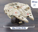 Puzzle 4D Build Star Wars Gwiezdne Wojny Statek Falcon Millennium model 3D do złożenia