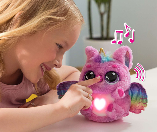 Hatchimals Alive Mystery Hatch Pufficorn- Magiczne Jajko Niespodzianka ze światłem i dźwiękiem