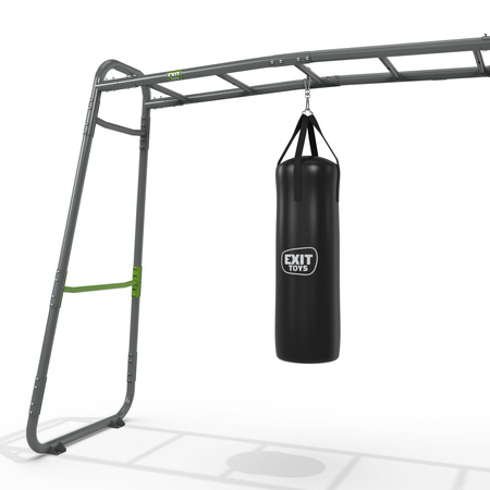 Siłownia Fitness GetSet PS620 Stacja treningowa siłowa gimnastyczna Stanowisko do ćwiczeń: drążki, ławka, stojak, worek, lina, drabinka, kółka, ścianka