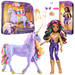 Unicorn Academy Zestaw Lalka Sophia 24 cm, jednorożec Wildstar światło/dźwięk + akcesoria