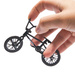 Rower Bmx Cult Czarny Fingerbike Mini Zestaw Na Palce Metalowy + Naklejki Tech Deck
