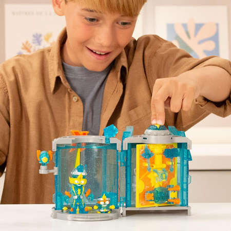 SuperZings SuperThings baza + figurki i akcesoria Secret Base Kazoom Power