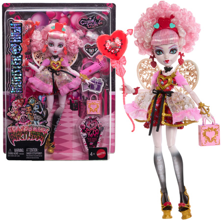 Monster High Cupid Asteria Straszysłodkie Urodziny lalka 26 cm + akcesoria