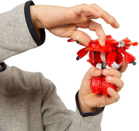 Super Wings Figurki Transformujące samolot robot Jerome (Lotek) i Jett (Dżetek)