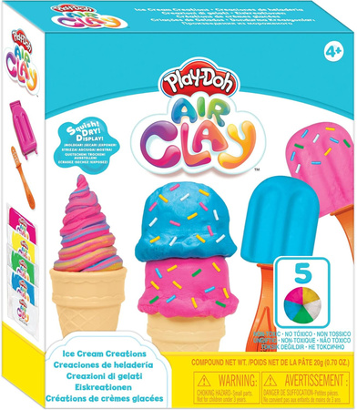 Play Doh Masa plastyczna lodowe przysmaki Air Clay Creations glinka i akcesoria