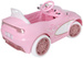 EVO Samochód dla dziecka auto na akumulator kabriolet cabrio różowy ze światłami i dźwiękami