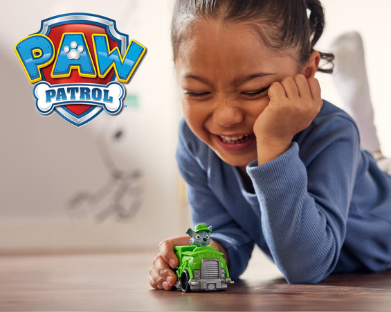 Psi Patrol Wielki Patrolowiec z Pojazdem Rydera+ Zestaw 6 Autek Pup Squad Racers