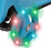 EVO Regulowana Trójkołowa Hulajnoga dla Dzieci Light Up Mini Cruiser Błękitny Świecące kółka