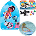 Zestaw zabawek do wody deska do nauki pływania Koci Domek Gabi + Orka i Rybki dla dzieci Swimways 