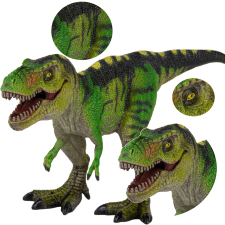 Dinozaur Figurka T-REX Tyranozaur Duża Ruchoma 27 Cm