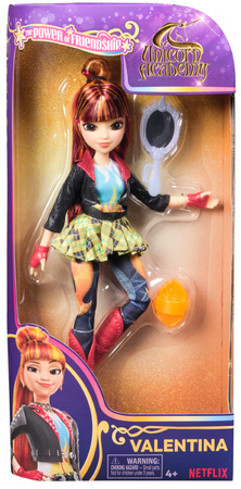 Akademia Jednorożców Zestaw Lalka Valentina + akcesoria 24 cm Unicorn Academy Power of Friendship