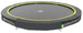 Trampolina ogrodowa ziemna sportowa Silhouette 244 cm czarna