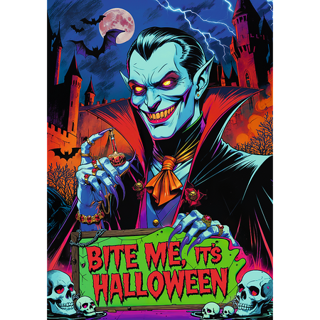 Trefl Puzzle 1000 elementów Hall of Horror Wampir