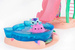 Koci Domek Gabi Zestaw Basen ze zjeżdżalnią 2 figurki Gabi i Syrenkotka + akcesoria