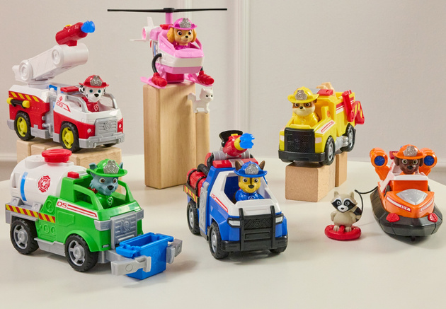 Psi Patrol Fire Rescue Ryder Quad ATV Pojazd Ratunkowy z wyrzutnią i Figurka