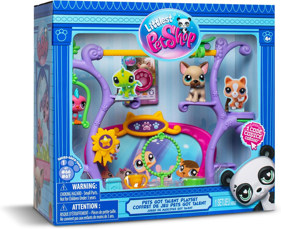 Zestaw Littlest Pet Shop Pets Got Talent figurki + akcesoria