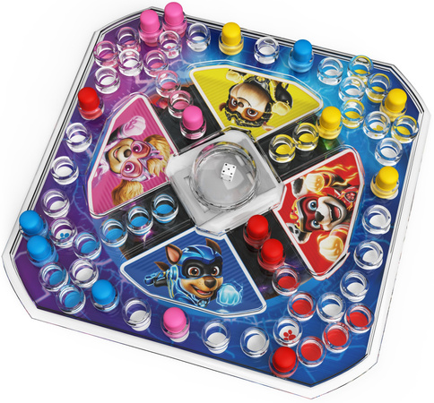 Psi Patrol Chińczyk Pop Up Mighty Movie Gra Planszowa Rzecznościowa