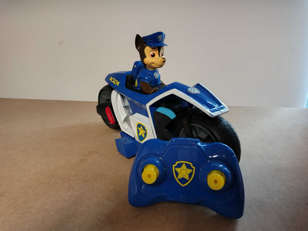OUTLET Psi Patrol Movie Zdalnie sterowany motocykl Chase RC PRODUKT WADLIWY