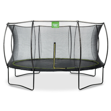 Trampolina ogrodowa z siatką zabezpieczającą Silhouette 427 cm czarna