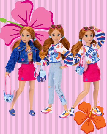 Disney ILY 4ever modna lalka z motywem Stitch i zestawem akcesoriów 30 cm