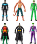 Duży Zestaw 6w1 DC Comics Duże figurki Batman, Robin, Nightwing, Joker, Człowiek Zagadka, Copperhead 28 cm 3+