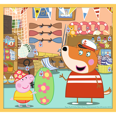 Trefl Puzzle 10w1 Poznaj Świnkę Peppę