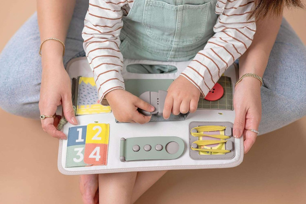 Tablica Aktywności Manipulacyjna Sensoryczna Rozwój Taf Toys