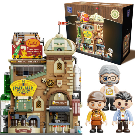 Klocki konstrukcyjne Pantasy Budynek Browaru Craft Beer Brewary 3252 elementy