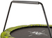 Trampolina dla dzieci Tiggy Junior z poręczą 140 cm czarna/zielona