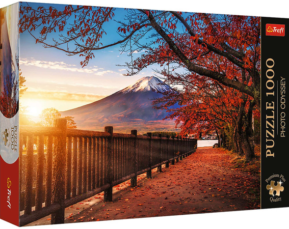 Puzzle 1000 Góra Fuji Japonia Trefl