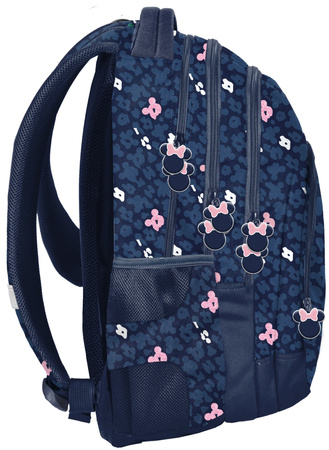 Disney Plecak szkolny Tornister wielokomorowy granatowo-różowy Myszka Minnie Paso