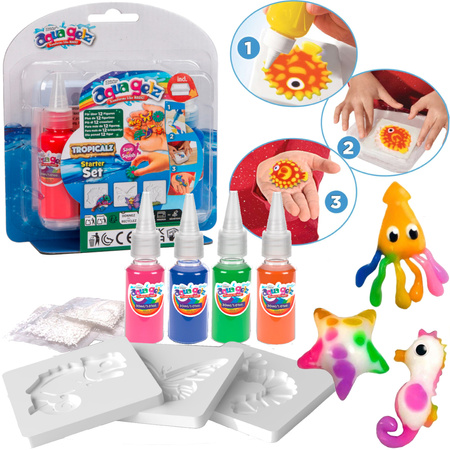 Aqua Gelz Tropicalz Zestaw kreatywny Startowy