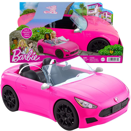 Mattel Barbie różowy kabriolet auto dla lalek