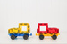 CONNETIX Rainbow Car Pack Kreatywne klocki magnetyczne 2 pojazdy