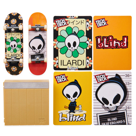 Fingerboard Zestaw Deskorolka z Przeszkodą 2pak VS Series Blind Ilardi Tech Deck