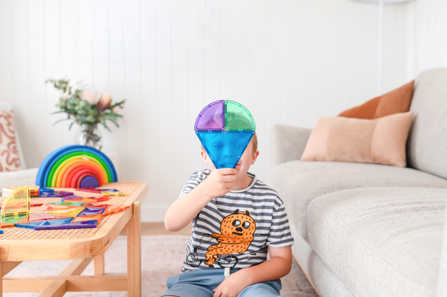 CONNETIX Rainbow Shape Expansion Pack Kreatywne klocki magnetyczne 36 elementów