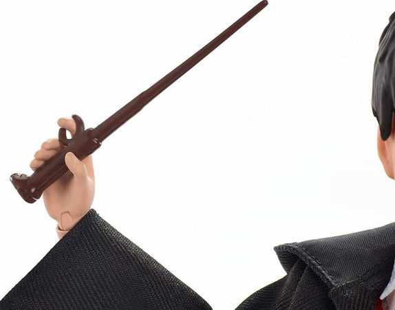 Lalka Harry Potter ruchoma figurka z różdżką i szatą Gryffindor Hogwart