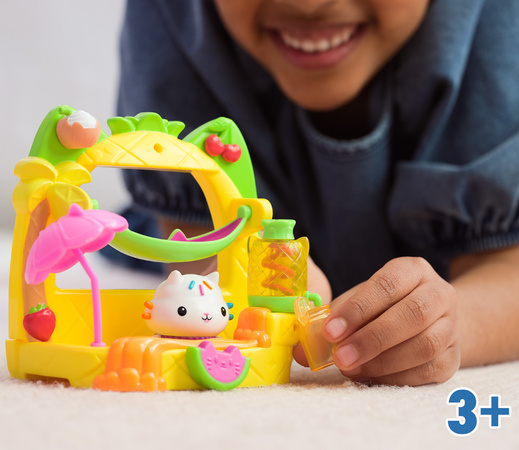 Koci domek Gabi zestaw Balkonik owocowa impreza figurka Łakotka + akcesoria