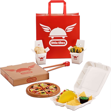 Zestaw Jedzenie Na Wynos Zestaw Kuchnie Świata Akcesoria Little Tikes