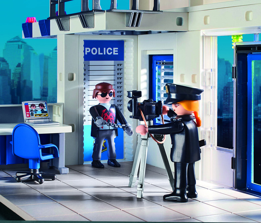 Playmobil Action Heroes Zestaw Posterunek Policji 204 elementy